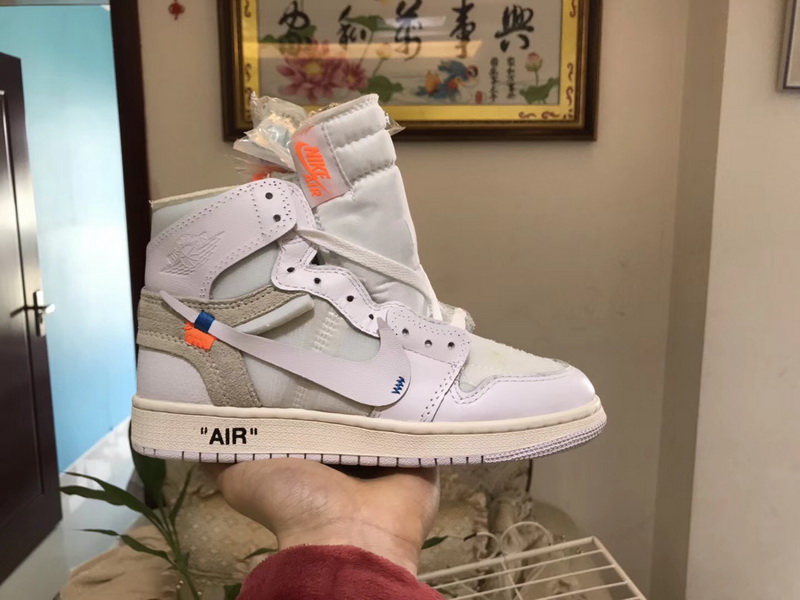 Authentic Air Jordan 1 Off White OW GS